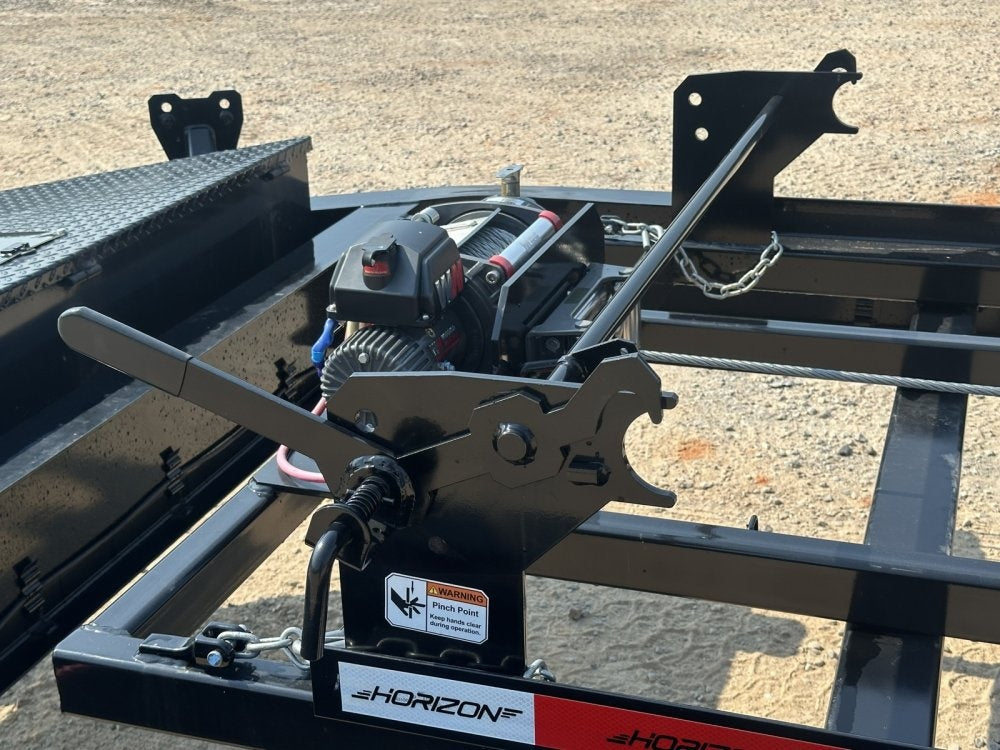16' Horizon RDZ Bumper Pull Roll Off Base Trailer - (2) 7K Axles 017915