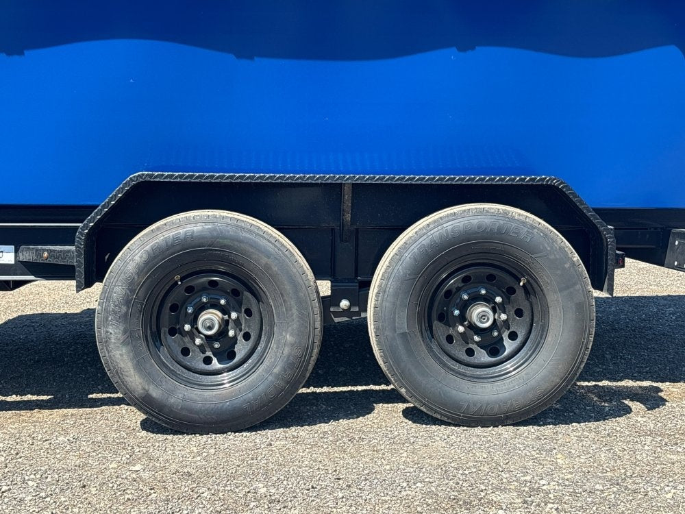 Dura Haul 14' BP Roll Off Bundle (2) 7k Axles + 3 Bin 4' Walls 01092A