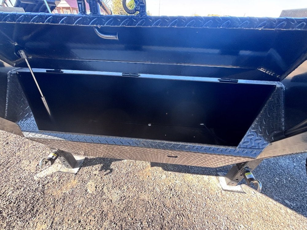 40' FHZ Gooseneck Deckover (2) 10K Axles Straight Deck 12350