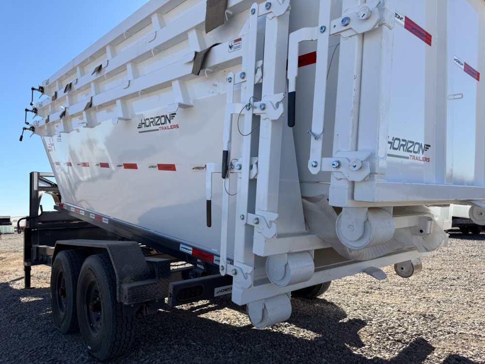 Horizon 16' RDZ GN Roll off Bundle (2) 8k Axles + 3 Bins w/ 4' Walls 13902