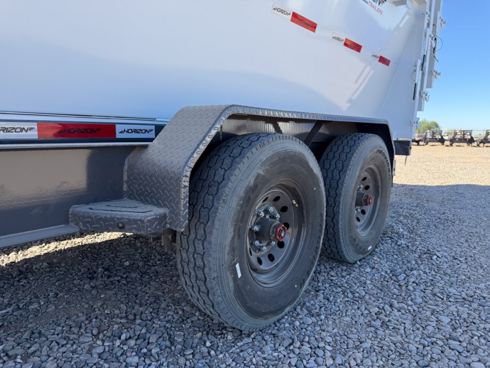 Horizon 16' RDZ GN Roll off Bundle (2) 8k Axles + 3 Bins w/ 4' Walls 13902