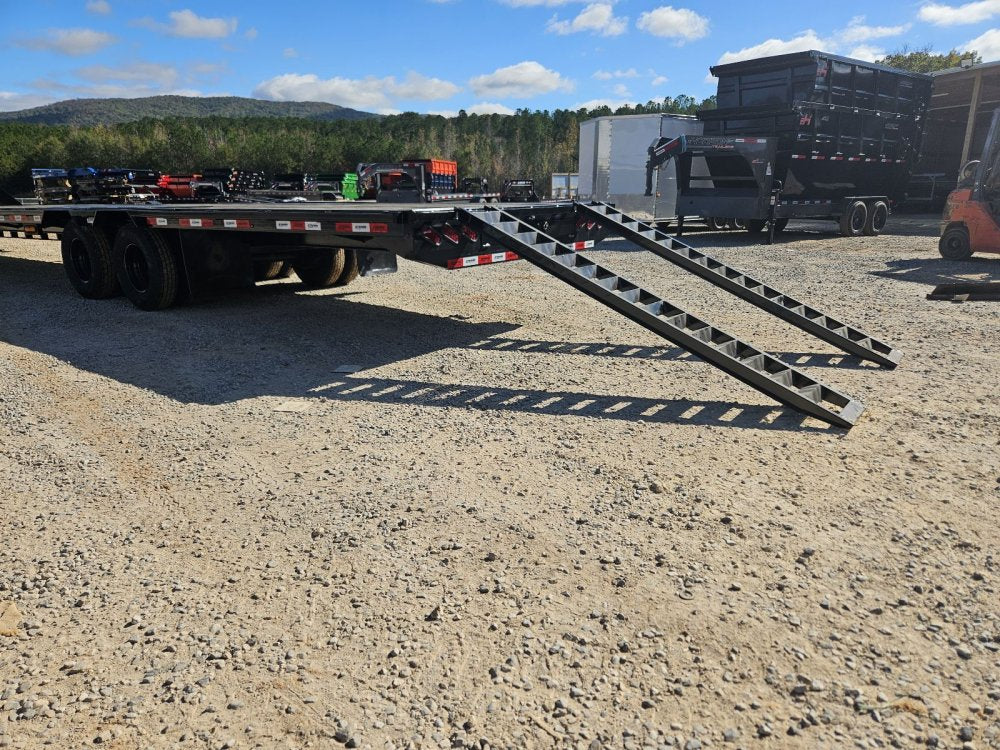 40' Stryker Gooseneck Dual Wheel Deckover Trailer Straight Deck - (2) 12K Axles 3654