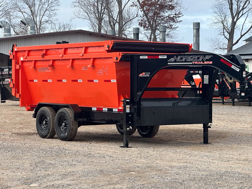 Horizon 14' RDZ GN Roll off Bundle (2) 7k Axles + 2 Bins w/ 4' Walls 4939