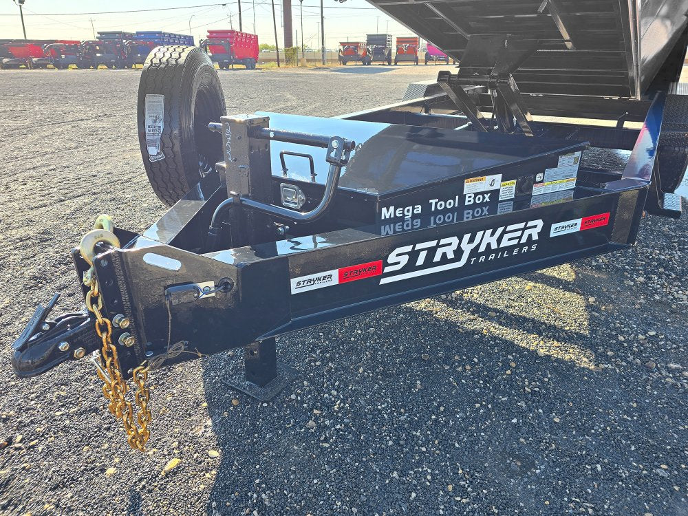 Stryker 14' BP Roll off Bundle (2) 7k Axles + 1 Bin w/ 4' Walls 2347-B