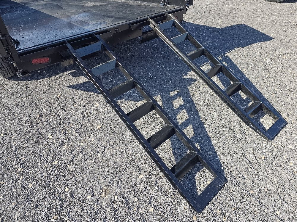 16' Stryker SDT Bumper Pull Dump Trailer 24" Side Walls - (2) 7k Axles 3777