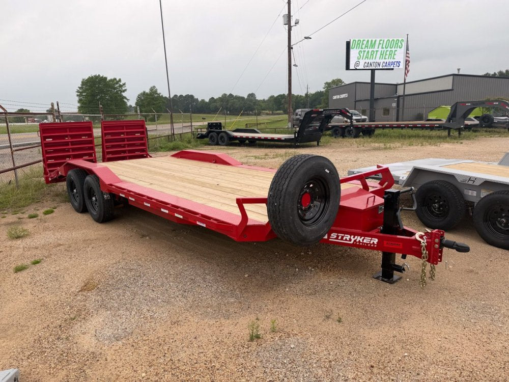 22' Stryker SET Bumper Pull Equipment Trailer DOF - (2) 7K Axles 3796