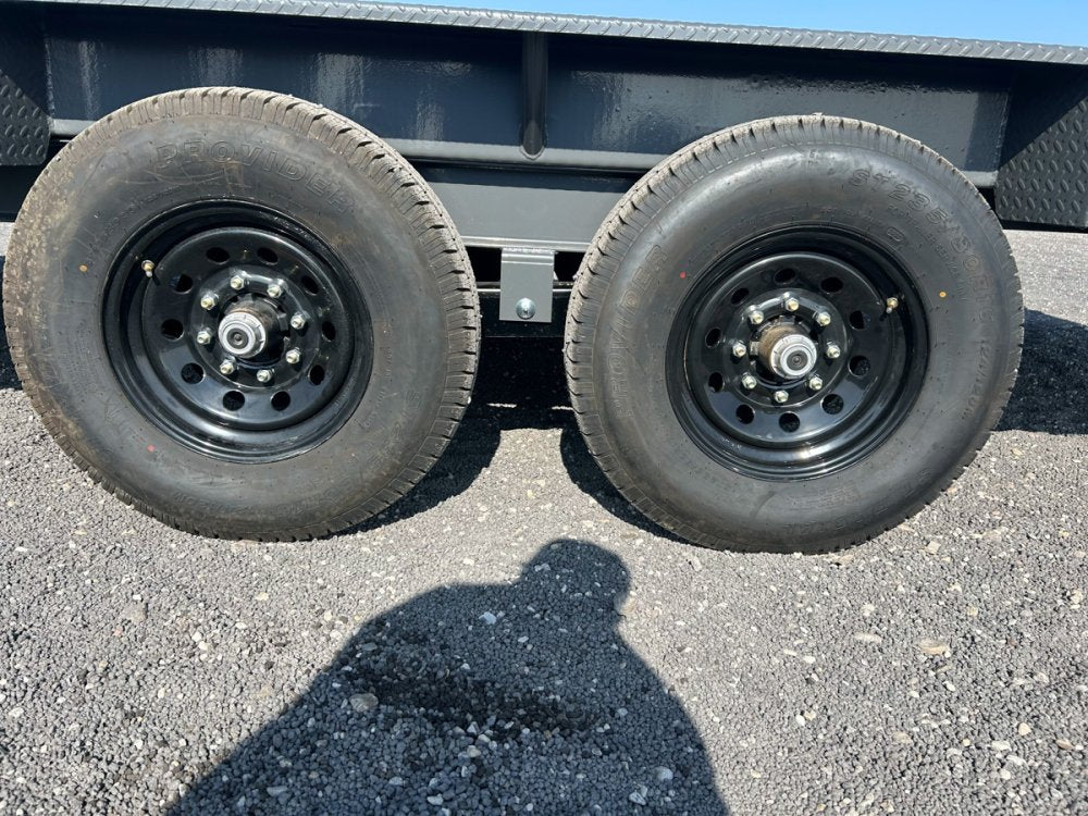 22' Tilt Trailer Drive Over Fenders, 7K Axles 3803