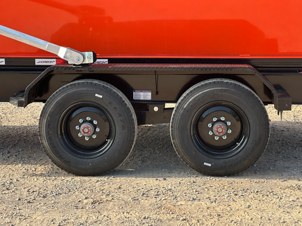 Horizon 20' HRD GN Roll off Bundle (2) 10k Axles + Bin 6' Walls D20106
