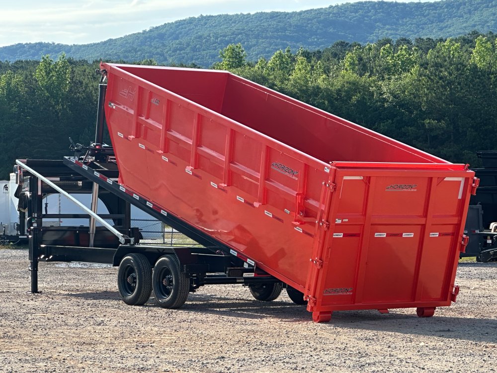 Horizon 20' HRD GN Roll off Bundle (2) 10k Axles + Bin 6' Walls D20106
