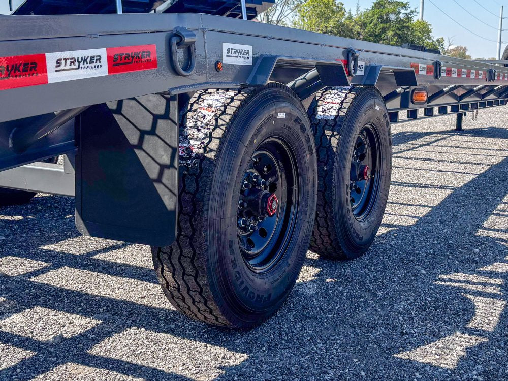 36' Stryker Bumper Pull Mesh Deck Multi Car Hauler - (2) 8k Axles 004032