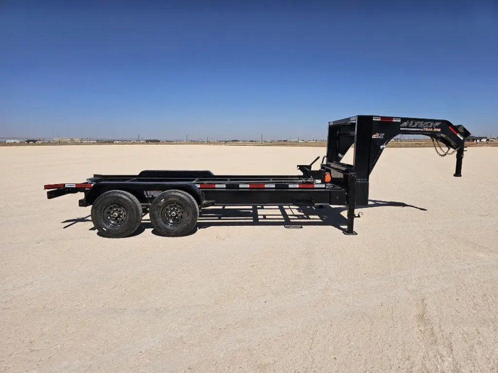 16' Horizon RDZ Gooseneck Roll Off Base Trailer - (2) 7K Axles 015348