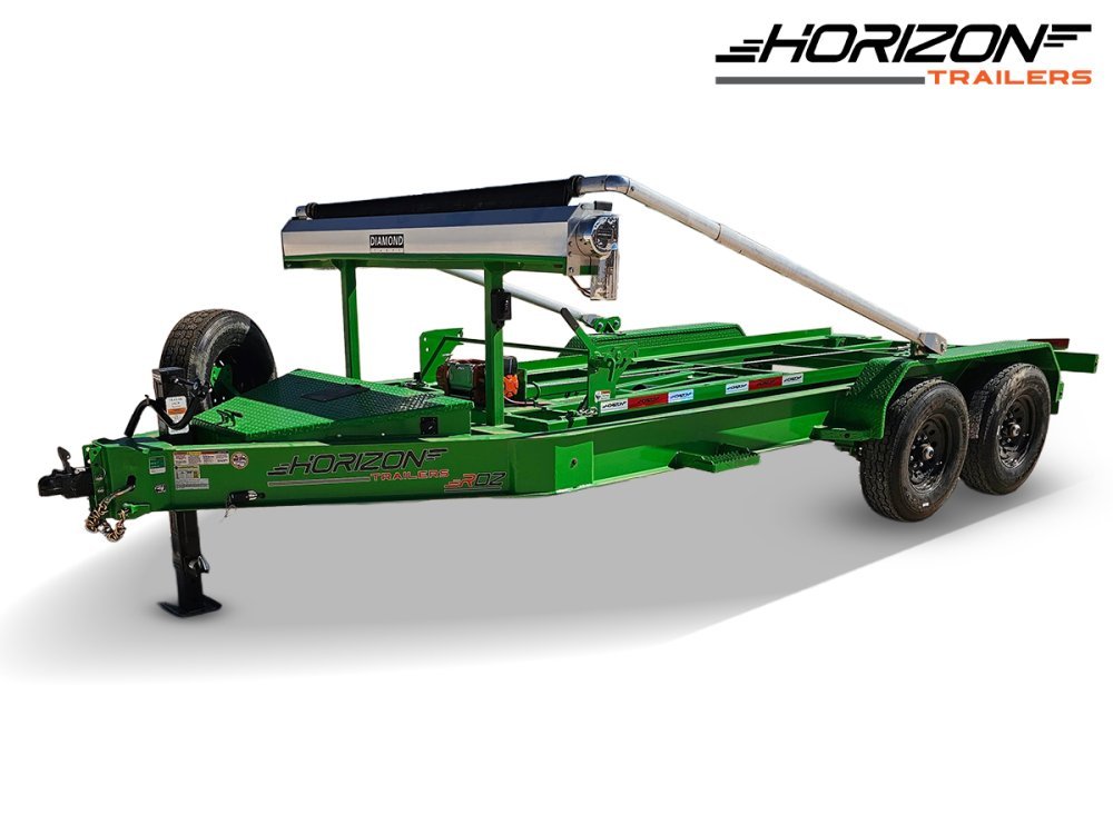 14' Horizon RDZ Bumper Pull Roll Off Base Trailer - (2) 7K Axles 11931