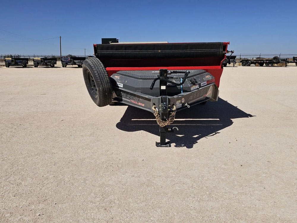 14' Horizon LZ7 Bumper Pull Dump Trailer 30" Side Walls - (2) 7K Axles 15927