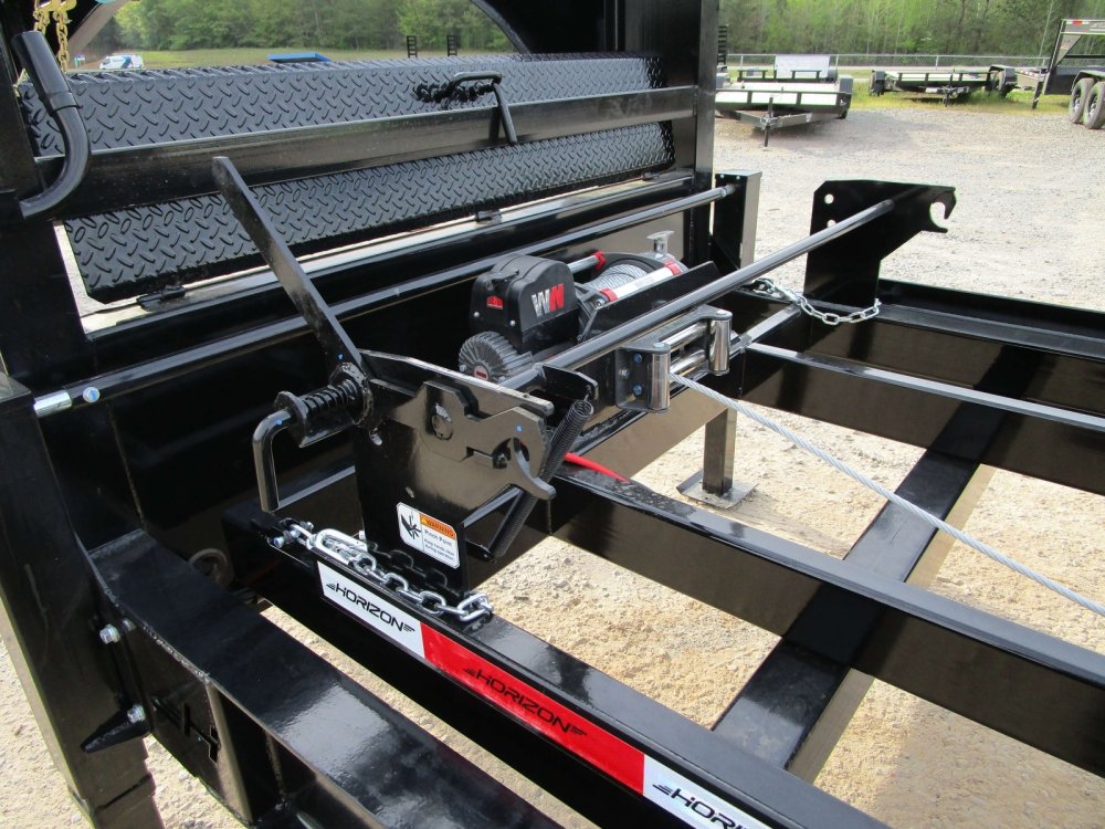 16' Horizon RDZ Gooseneck Roll Off Base Trailer - (2) 7K Axles 016361