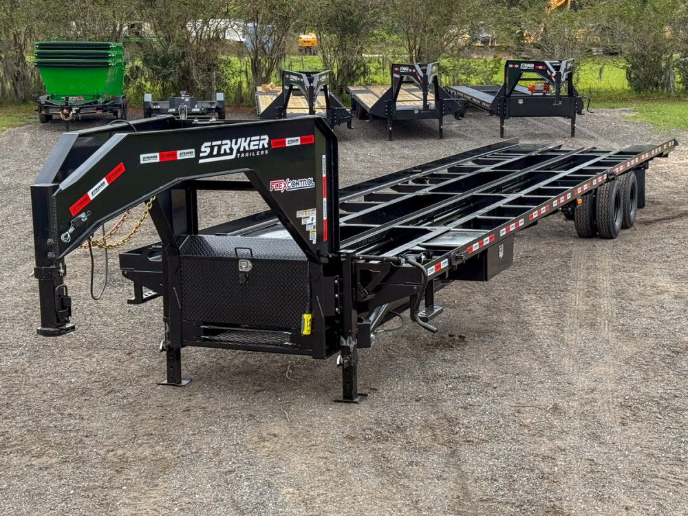40' Stryker SCT Gooseneck Container Tilt Trailers - (2) 12K Axles 004452