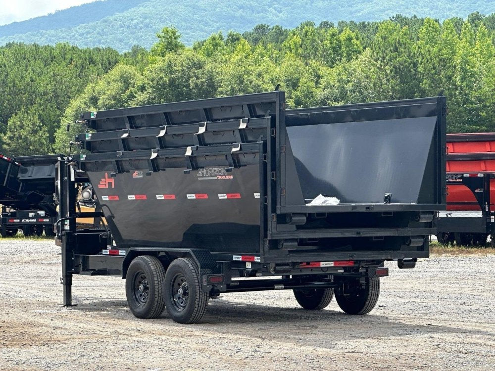 Horizon 14' RDZ GN Roll off Bundle (2) 7k Axles + 3 Bins w/ 4' Walls 013109