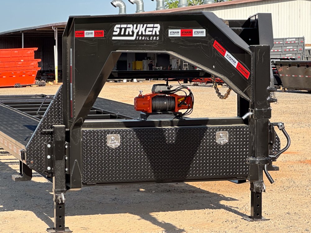 40' Stryker Gooseneck Mesh Deck Multi Car Hauler - (2) 8k Axles - 12k GVWR Derated 004598