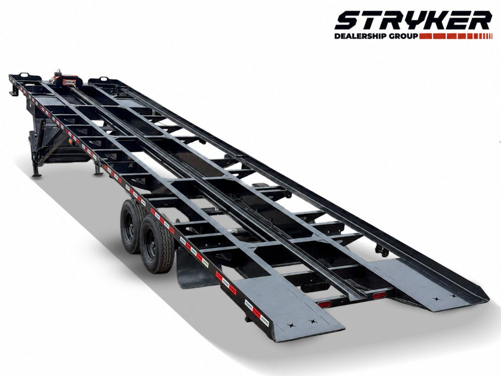 40' Stryker SCT Gooseneck Container Tilt Trailers - (2) 10K Super Single Axles Derated Non-CDL 004344