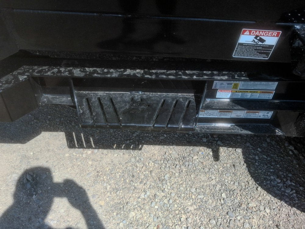12' x 83" Iron Bull DTB Bumper Pull Dump Trailer 24" Side Walls - (2) 7,000 lb Axles 115121