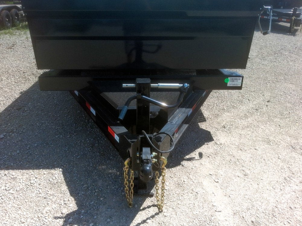 12' x 83" Iron Bull DTB Bumper Pull Dump Trailer 24" Side Walls - (2) 7,000 lb Axles 115121