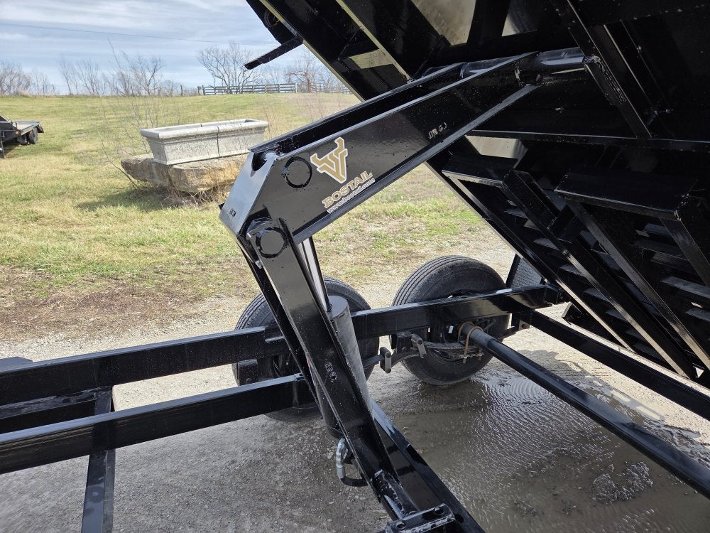 10' x 60" Iron Bull DTB Bumper Pull Dump Trailer 18" Side Walls - (2) 5200 lb Axles - Bumper Pull Dump - Dump Trailers - TrailerSwap