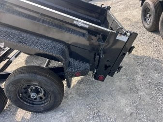 10' x 60" Iron Bull DTB Bumper Pull Dump Trailer 18" Side Walls - (2) 5200 lb Axles - Bumper Pull Dump - Dump Trailers - TrailerSwap
