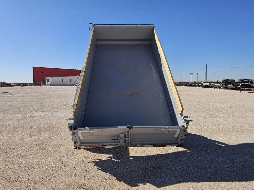 14' Horizon EZ7 Bumper Pull Dump Trailer 19" Sides - (2) 7K Axles - Bumper Pull Dump - TrailerSwap