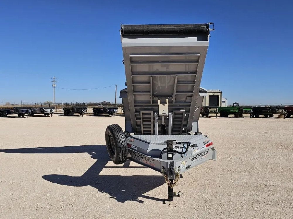 14' Horizon EZ7 Bumper Pull Dump Trailer 19" Sides - (2) 7K Axles - Bumper Pull Dump - TrailerSwap