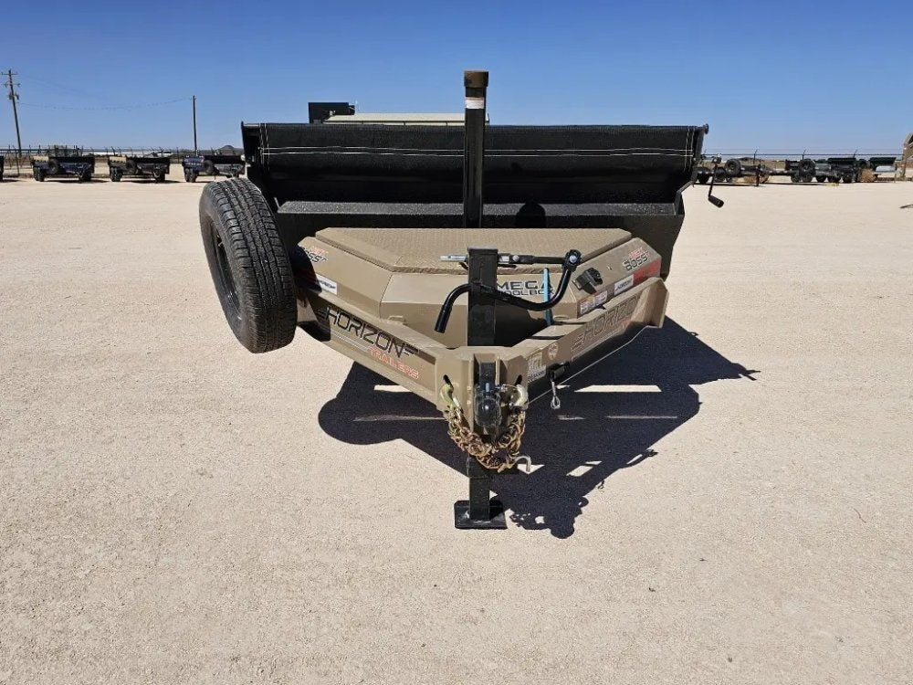 14' Horizon LZ7 Bumper Pull Dump Trailer 30" Side Walls - (2) 7K Axles - Bumper Pull Dump - TrailerSwap