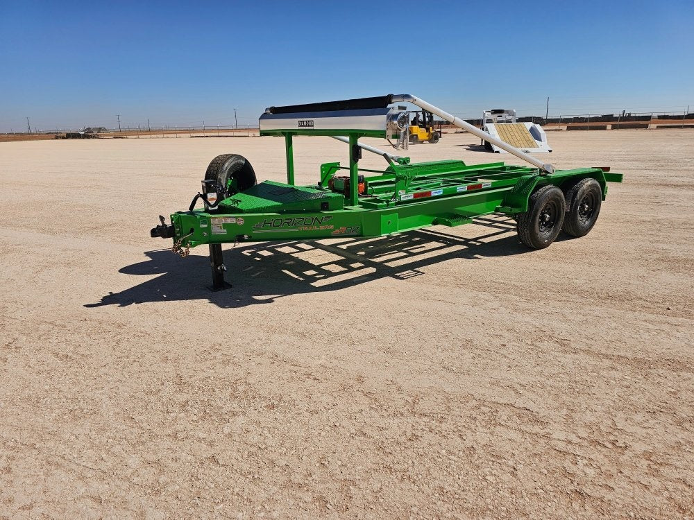 14' Horizon RDZ Bumper Pull Roll Off Base Trailer - (2) 7K Axles - Roll Off Base Trailer - RO 14' Bumper Pull - TrailerSwap