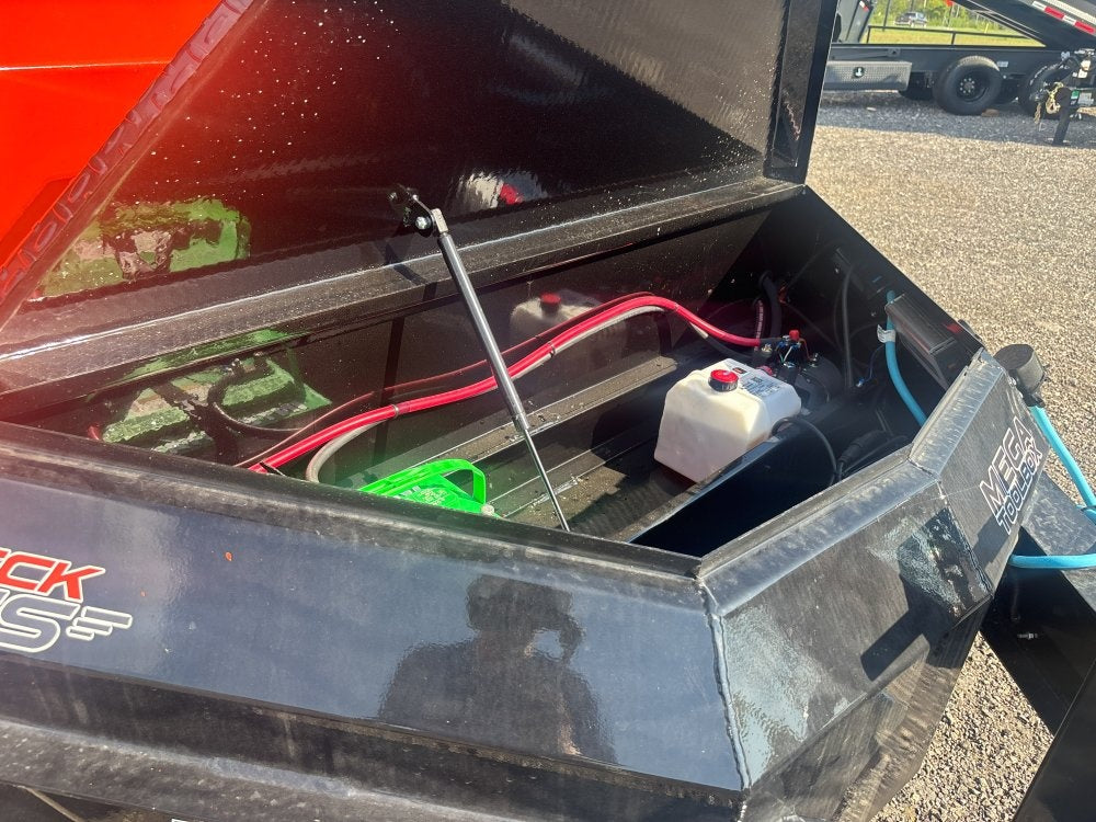 14' HZ7 Dump 36" Sides - 7K Axles - 620 Scissor - Bumper Pull Dump - Dump Trailers - TrailerSwap