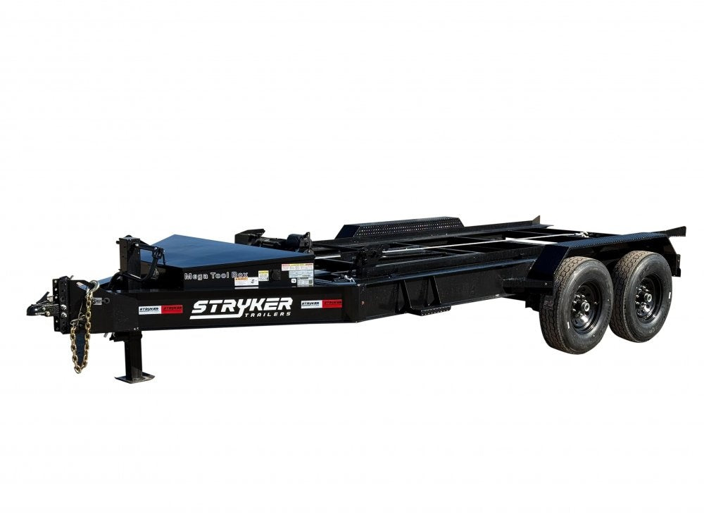 14' Stryker Bumper Pull Roll Off Base Trailer - (2) 7K Axles - Roll Off Base Trailer - RO 14' Bumper Pull - TrailerSwap