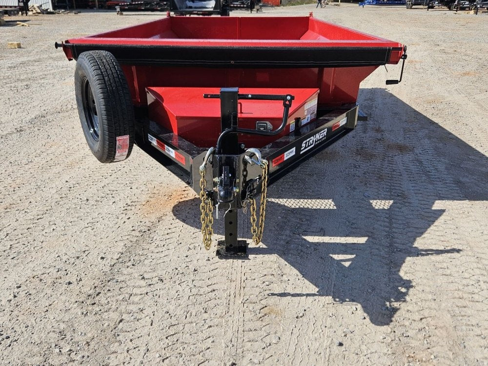 14' Stryker EDT Bumper Pull Dump Trailer 20" Side Walls - (2) 7k Axles - Bumper Pull Dump - Dump Trailers - TrailerSwap