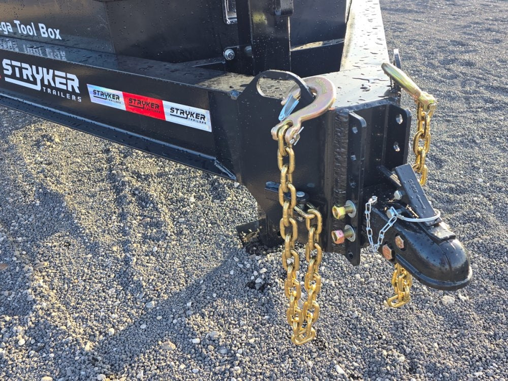 14' Stryker SDT Bumper Pull Dump Trailer 24" Side Walls - (2) 7k Axles - Bumper Pull Dump/Dump Trailers - Stryker Dealership Group