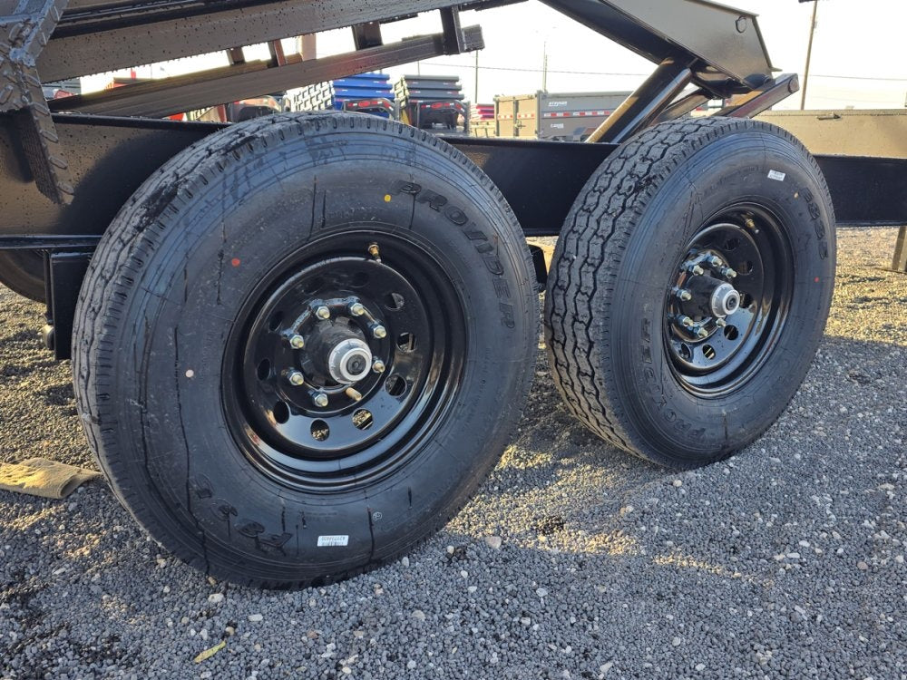 14' Stryker SDT Bumper Pull Dump Trailer 24" Side Walls - (2) 7k Axles - Bumper Pull Dump/Dump Trailers - Stryker Dealership Group