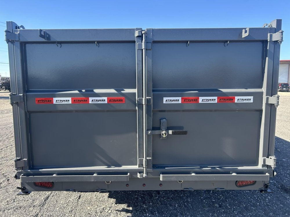 14' Stryker SDT Bumper Pull Dump Trailer 48" Side Walls - (2) 7k Axles - Bumper Pull Dump - Dump Trailers - TrailerSwap