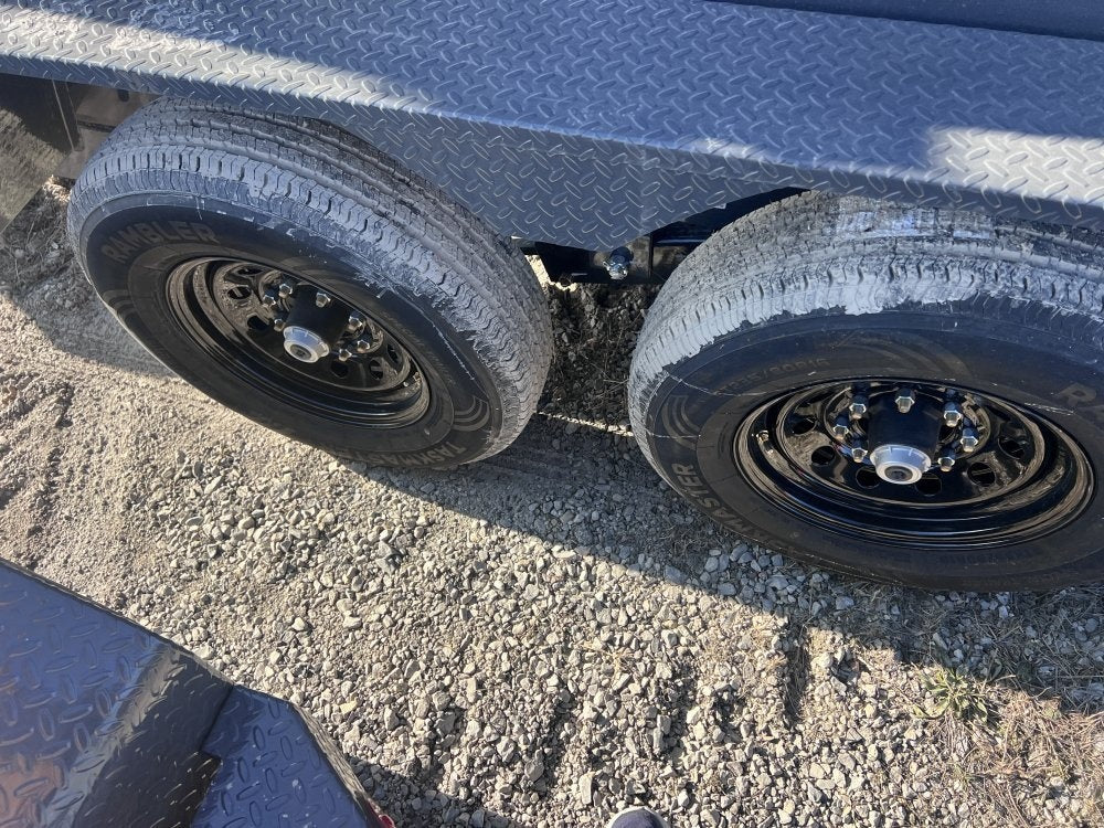 14' x 83" Iron Bull DTB Bumper Pull Dump Trailer 20" Side Walls - (2) 7,000 lb Axles - Dump Trailers/Dump Trailers - Stryker Dealership Group