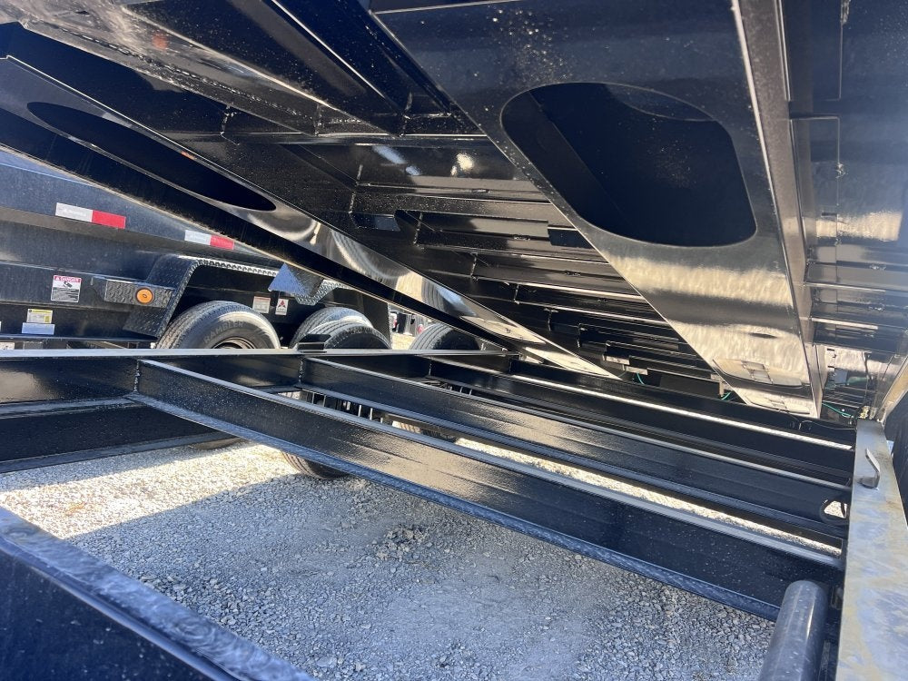 14' x 83" Iron Bull DTB Bumper Pull Dump Trailer 24" Side Walls - (2) 7,000 lb Axles, Telescopic - Bumper Pull Dump - Dump Trailers - TrailerSwap