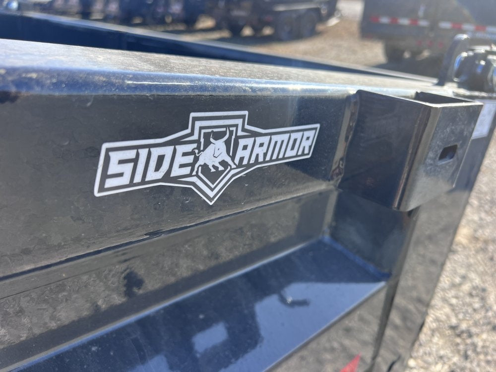 14' x 83" Iron Bull DTB Bumper Pull Dump Trailer 24" Side Walls - (2) 7,000 lb Axles, Telescopic - Dump Trailers/Dump Trailers - Stryker Dealership Group