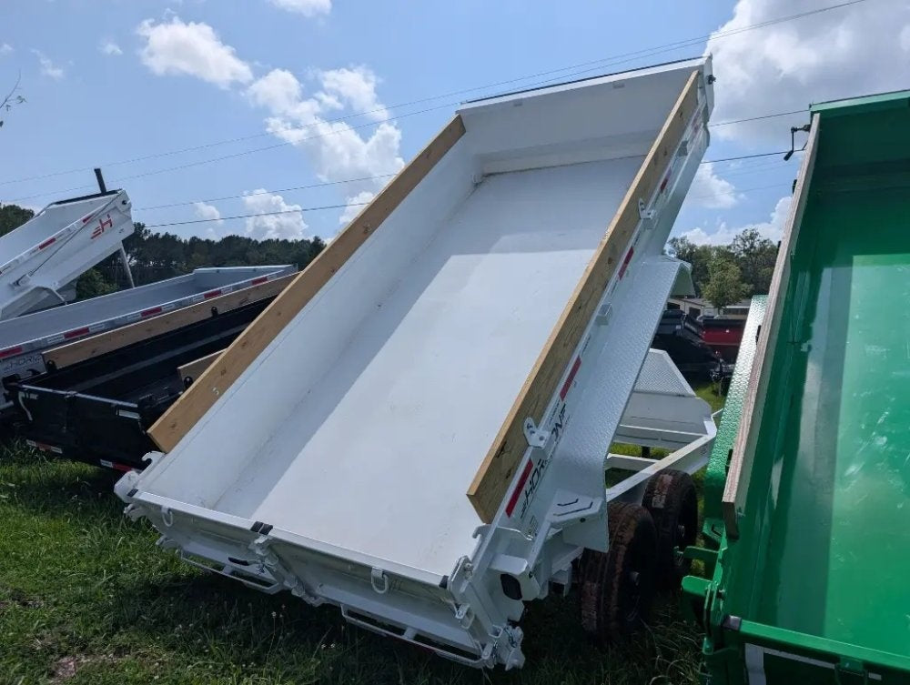 14'x83" Horizon EZ7 Bumper Pull Dump - Bumper Pull Dump - TrailerSwap