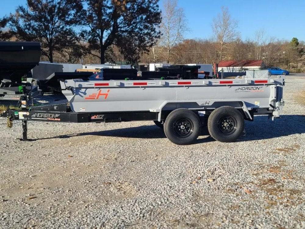 14'x83" Horizon HZ7 BP Bumper Pull Dump - Bumper Pull Dump - TrailerSwap
