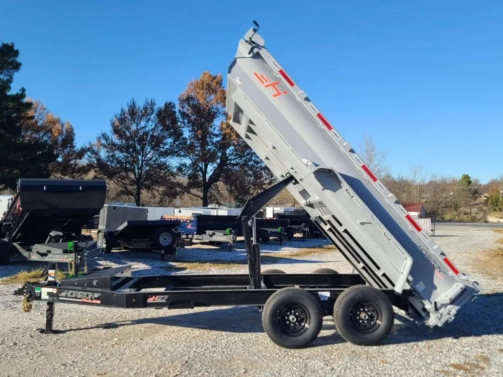 14'x83" Horizon HZ7 BP Bumper Pull Dump - Bumper Pull Dump - TrailerSwap