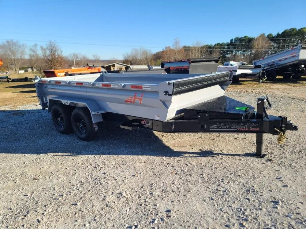 14'x83" Horizon HZ7 BP Bumper Pull Dump - Bumper Pull Dump - TrailerSwap