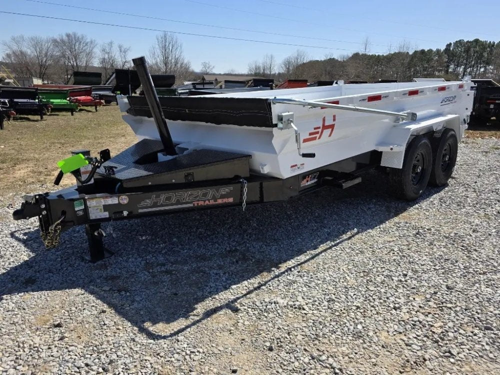 14'x83" Horizon HZ7 BP Bumper Pull Dump - Bumper Pull Dump - TrailerSwap