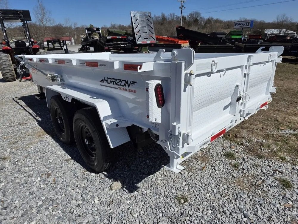 14'x83" Horizon HZ7 BP Bumper Pull Dump - Bumper Pull Dump - TrailerSwap