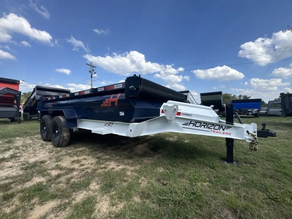 14'x83" Horizon HZ7 BP Bumper Pull Dump - Bumper Pull Dump - TrailerSwap