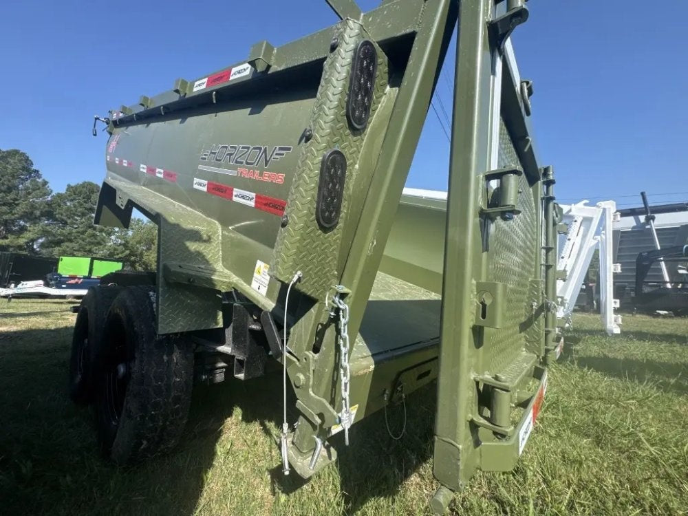 14'x83" Horizon HZ7 BP Bumper Pull Dump - Bumper Pull Dump - TrailerSwap