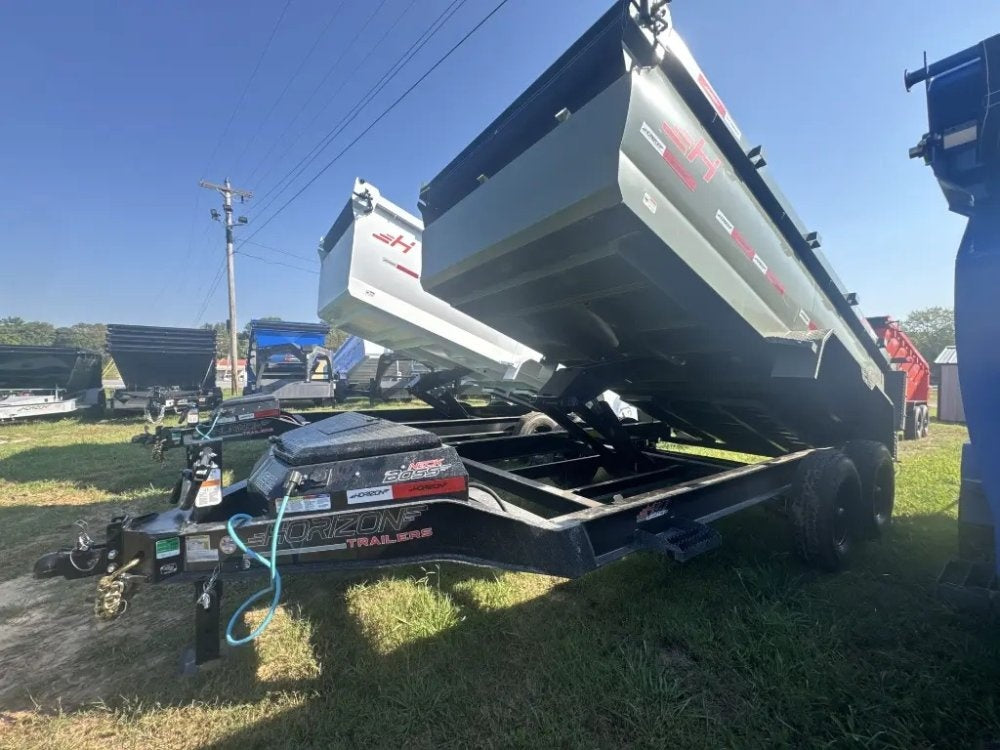 14'x83" Horizon HZ7 BP Bumper Pull Dump - Bumper Pull Dump - TrailerSwap