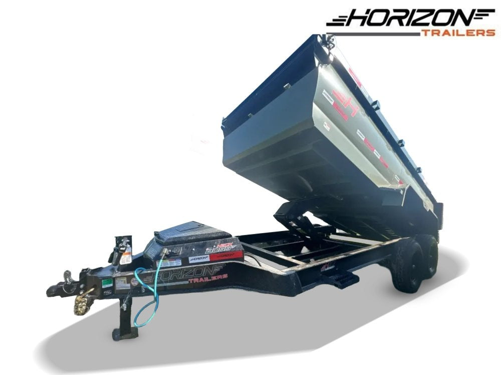 14'x83" Horizon HZ7 BP Bumper Pull Dump - Bumper Pull Dump - TrailerSwap