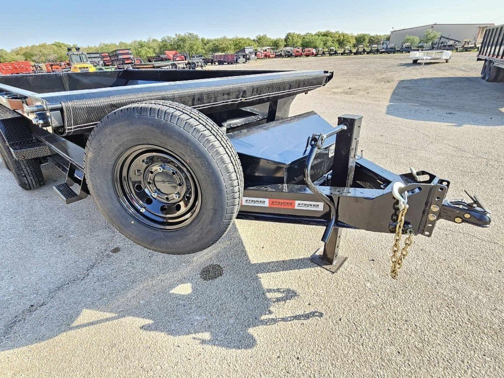16' Stryker EDT Bumper Pull Dump Trailer 20" Side Walls - (2) 7k Axles 004042
